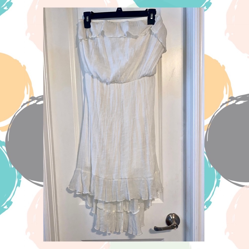 Creamy white Wrangler Midi-Dress (Perfect for Boho or Western-themed!)